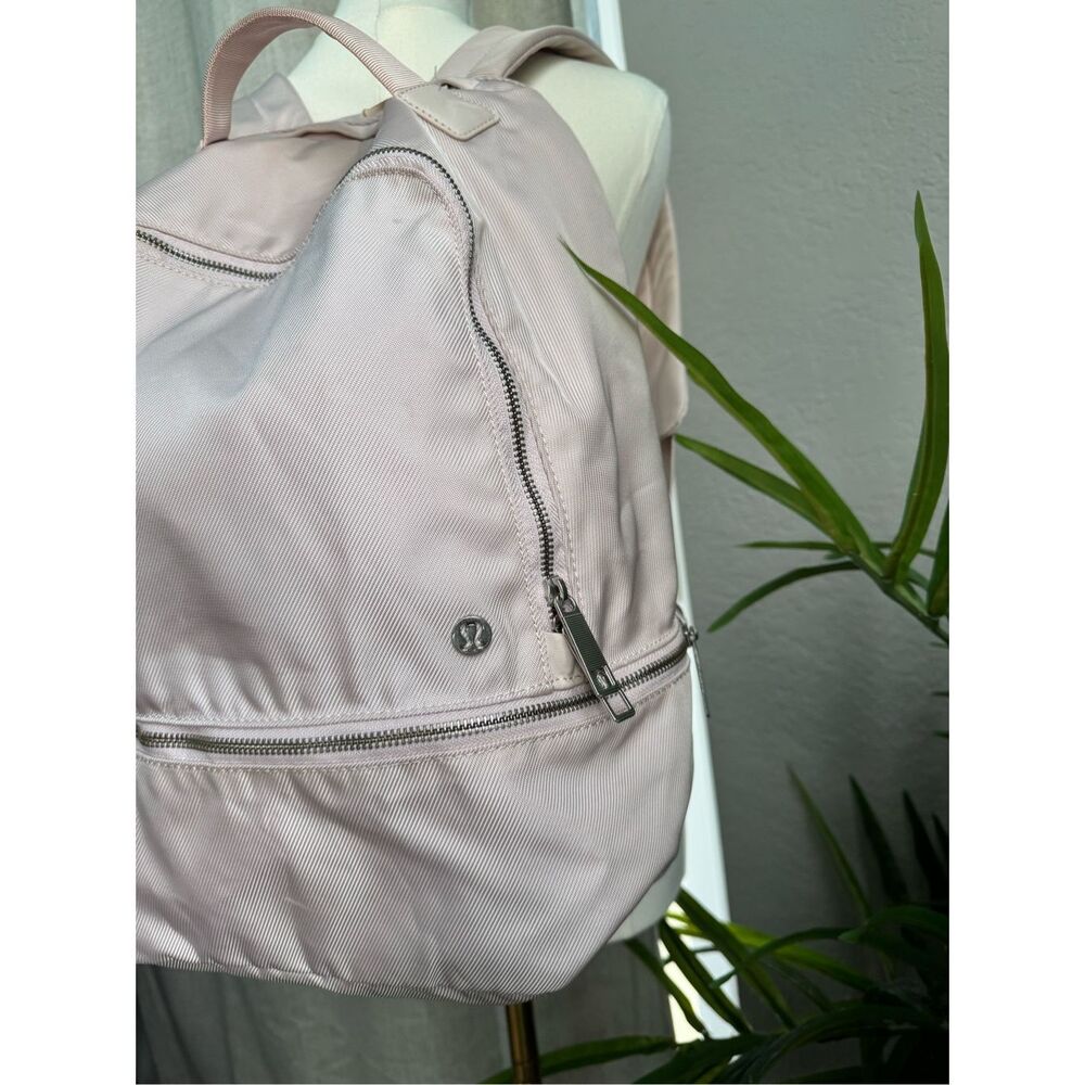 Lululemon City Adventurer Backpack Pink Laptop Bag Limited Edition Large - Picture 3 of 16